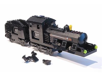10205 LEGO Large Black Train Engine with Tender
