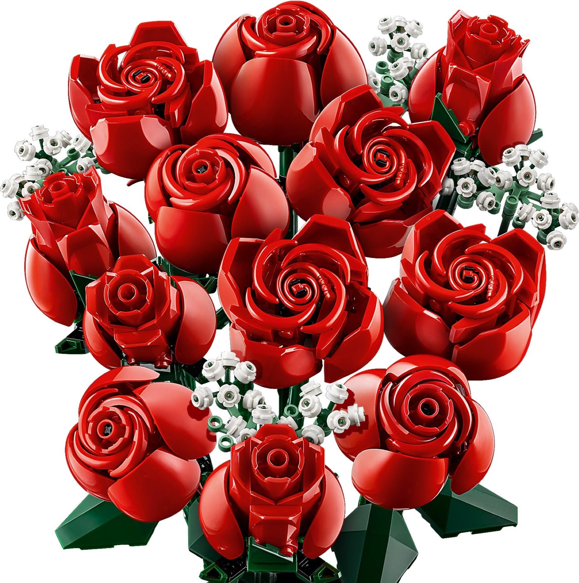 New LEGO 10328 Bouquet of Roses is set to be the perfect Valentine gift in  2024 - Jay's Brick Blog