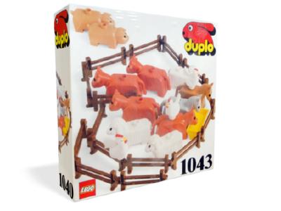 1043 LEGO Dacta Duplo Farm Animals Set