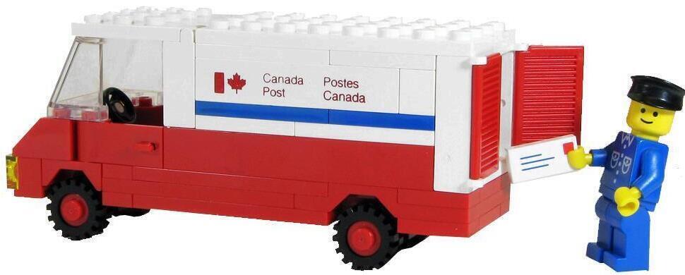 lego post van