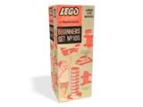 105-4 LEGO Samsonite Jumbo Bricks Pre-School Beginners Set