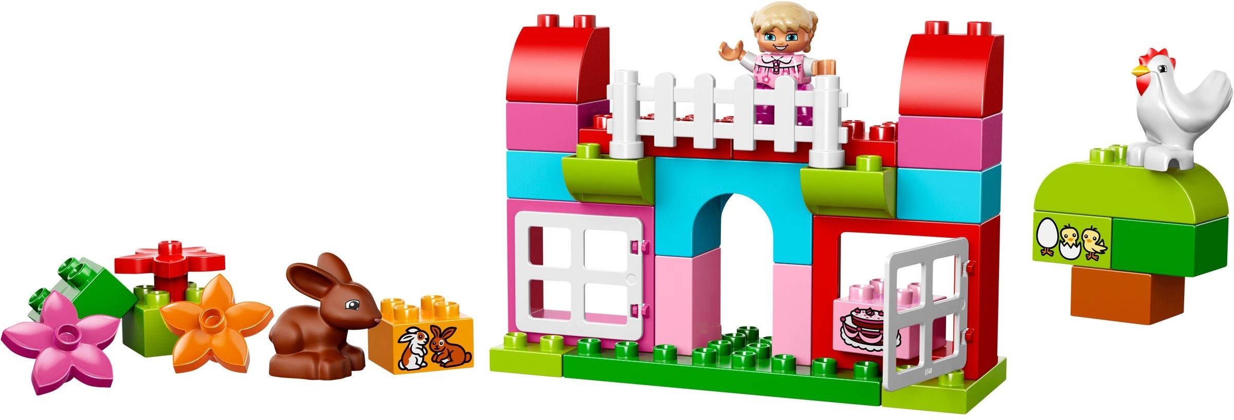 LEGO 10571 Duplo All-in-One-Box-of-Fun Pink BrickEconomy