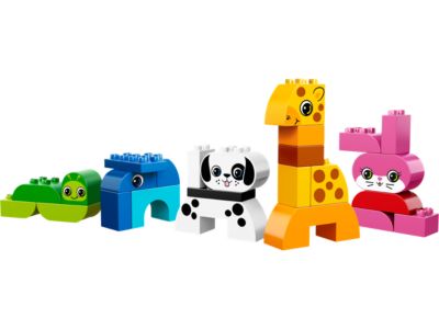 duplo animal blocks