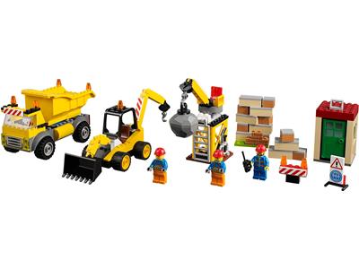 Breddegrad Krigsfanger tynd LEGO 10734 Juniors City Demolition Site | BrickEconomy