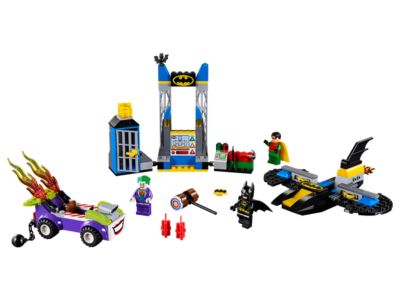 10753 LEGO Juniors DC Comics Super Heroes The Joker Batcave Attack