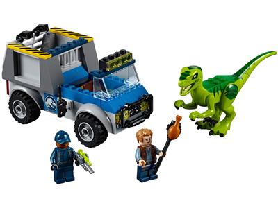 10757 LEGO Juniors Jurassic World Fallen Kingdom Raptor Rescue Truck thumbnail image