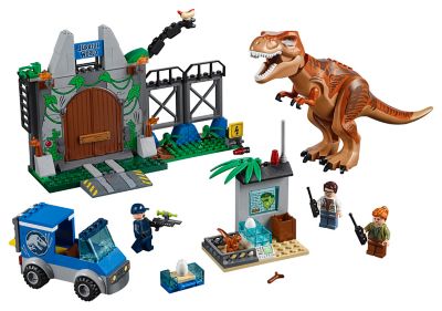 10758 LEGO Juniors Jurassic World Fallen Kingdom T. Rex Breakout thumbnail image