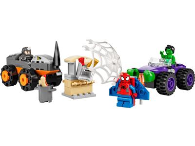 10782 LEGO Spidey and His Amazing Friends Hulk vs. Rhino Truck Showdown