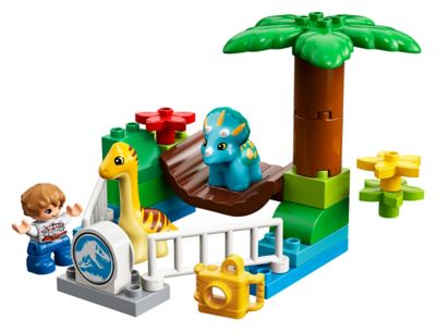 10879 LEGO Duplo Jurassic World Fallen Kingdom Gentle Giants Petting Zoo thumbnail image