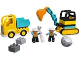10931 LEGO Duplo Truck & Tracked Excavator thumbnail image