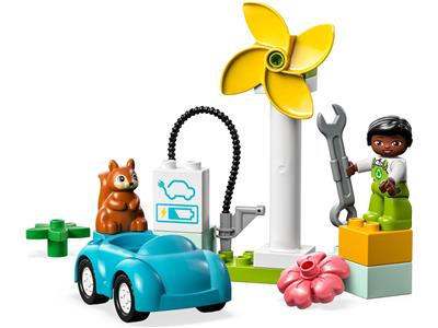 10985 LEGO Duplo Wind Turbine and Electric Car
