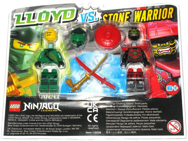 LEGO ® NINJAGO LEGACY Magazin Nr 6 Lloyd vs Stone Warrior #11T10 