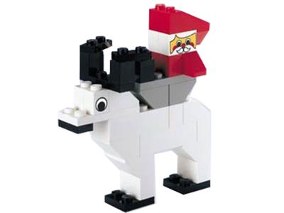 1129 LEGO Christmas Santa on Reindeer thumbnail image