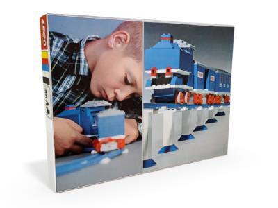 113-3 LEGO Samsonite Motorized Train Set