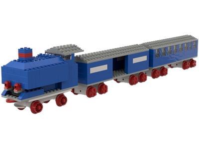 113-3 LEGO Samsonite Motorized Train Set thumbnail image