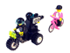 Telekom Race Cyclist and Television Motorbike thumbnail