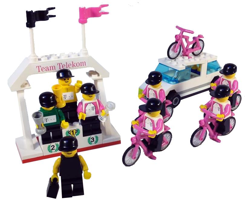 限定版 Cyclists Race Telekom 1199 And レゴ 未使用品 Team Winning Podium Winners その他 Sutevalle Org