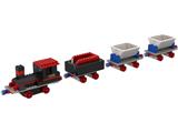 120 LEGO Complete Freight Train Set with Tipper Trucks