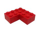 1216-2 LEGO 4x4 Corner Bricks