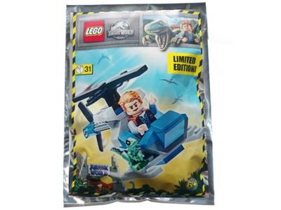 122113 LEGO Jurassic World Owen with Helicopter