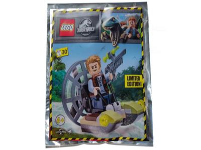 122220 LEGO Jurassic World Owen with Airboat