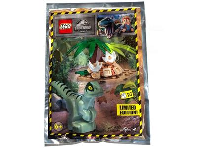 122221 LEGO Jurassic World Raptor with Nest