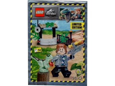 122224 LEGO Jurassic World Rainn Delacourt with Raptor thumbnail image