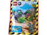122406 LEGO Jurassic World Raptor and Hideout