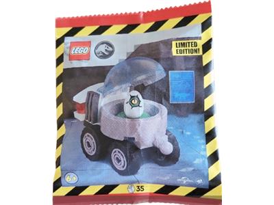 LEGO 122407 Jurassic World Mobile Incubator with Egg BrickEconomy