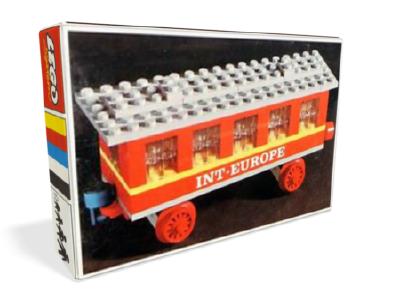 123 LEGO Trains Passenger Coach