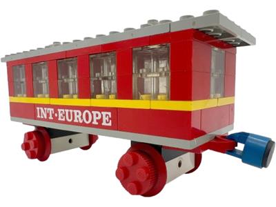 123 LEGO Trains Passenger Coach thumbnail image