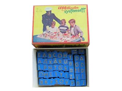 1234-2 LEGO Letter Bricks