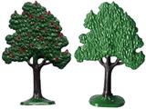 1248-2 LEGO Painted Trees and Bushes