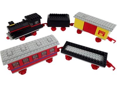 127 LEGO Complete Train with 3 Wagons thumbnail image