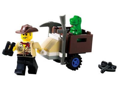 1278 LEGO Adventurers Dino Island Jones and Baby Tyranno thumbnail image