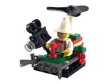 1280 LEGO Adventurers Dino Island Dr. Kilroy's Microcopter