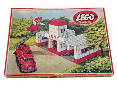 Lego fire station 1990s cheap