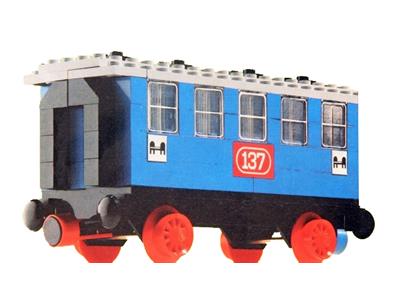 137-2 LEGO Trains Passenger Sleeping Car