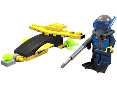 1426 LEGO Mission Deep Sea Alpha Team Wing Diver