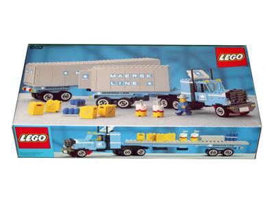 LEGO 1552 Maersk Truck and Trailer Unit | BrickEconomy