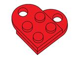 1556 LEGO Christmas Hearts thumbnail image