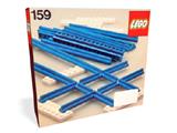 159 LEGO Trains Straight Track with Crossing