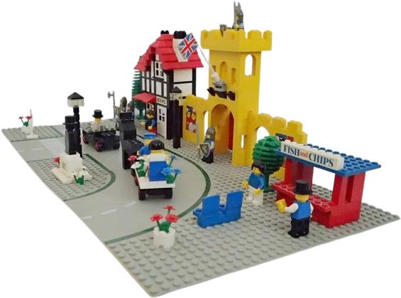 LEGO 1592 Town Square Castle Scene BrickEconomy