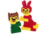 1594 LEGO Duplo Rabbit and Bear Friend