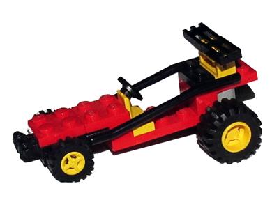 1611 LEGO Racing Red Race Car thumbnail image