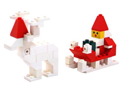 1628 LEGO Santa with Reindeer and Sleigh