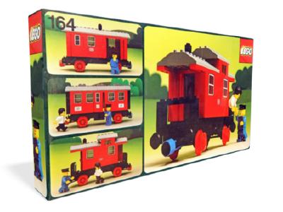 164 LEGO Trains Passenger Coach