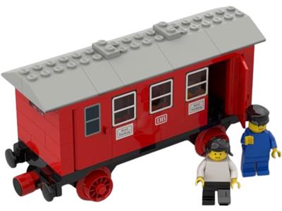 164 LEGO Trains Passenger Coach thumbnail image