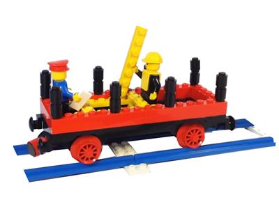 166 LEGO Trains Flat wagon thumbnail image