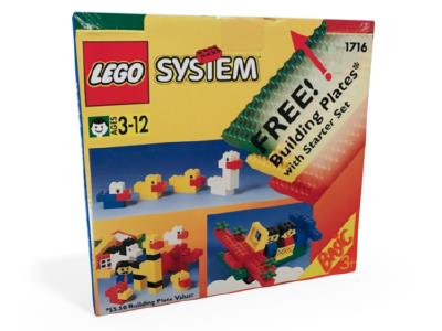 1716-2 LEGO Starter Set with Building Plates
